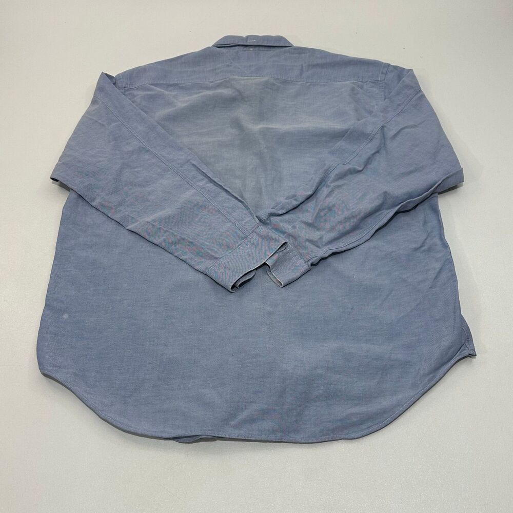Tommy Hilfiger Men's Button-Down Shirt Light Blue Size L - Picture 5 of 6